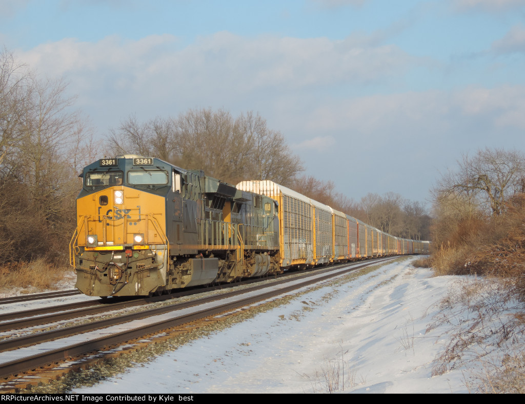 CSX 3361 on M205